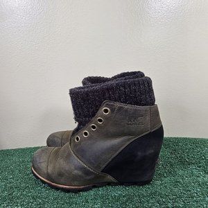 Sorel Women's Size 9.5 Joanie Sweater Boot * Ankle Winter Boots NL2336-213